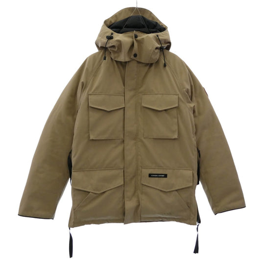 CANADA GOOSE カナダグース 4078JM KAMLOOPS DOWN JACKET カムループス ダウン ジャケット ベージュ系 M【中古】