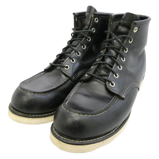 RED WING レッドウィング 8130 IRISH SETTER MOC TOE BOOTS アイリッシュ セッター モックトゥ ブーツ ワークブーツ ブラック系 US10.5D【中古】