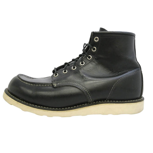 RED WING レッドウィング 8130 IRISH SETTER MOC TOE BOOTS アイリッシュ セッター モックトゥ ブーツ ワークブーツ ブラック系 US10.5D【中古】