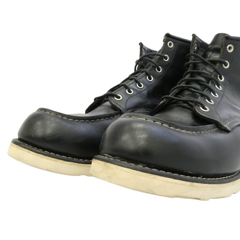 RED WING レッドウィング 8130 IRISH SETTER MOC TOE BOOTS アイリッシュ セッター モックトゥ ブーツ ワークブーツ ブラック系 US10.5D【中古】
