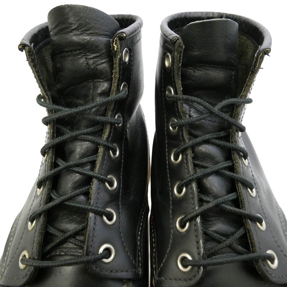 RED WING レッドウィング 8130 IRISH SETTER MOC TOE BOOTS アイリッシュ セッター モックトゥ ブーツ ワークブーツ ブラック系 US10.5D【中古】