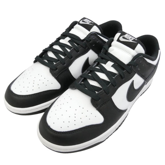 NIKE ナイキ DD1391-100 Dunk Low Retro Panda ダンク ロー レトロ パンダ スニーカー ホワイト系 ブラック系 28.5cm【新古品】【未使用】【中古】