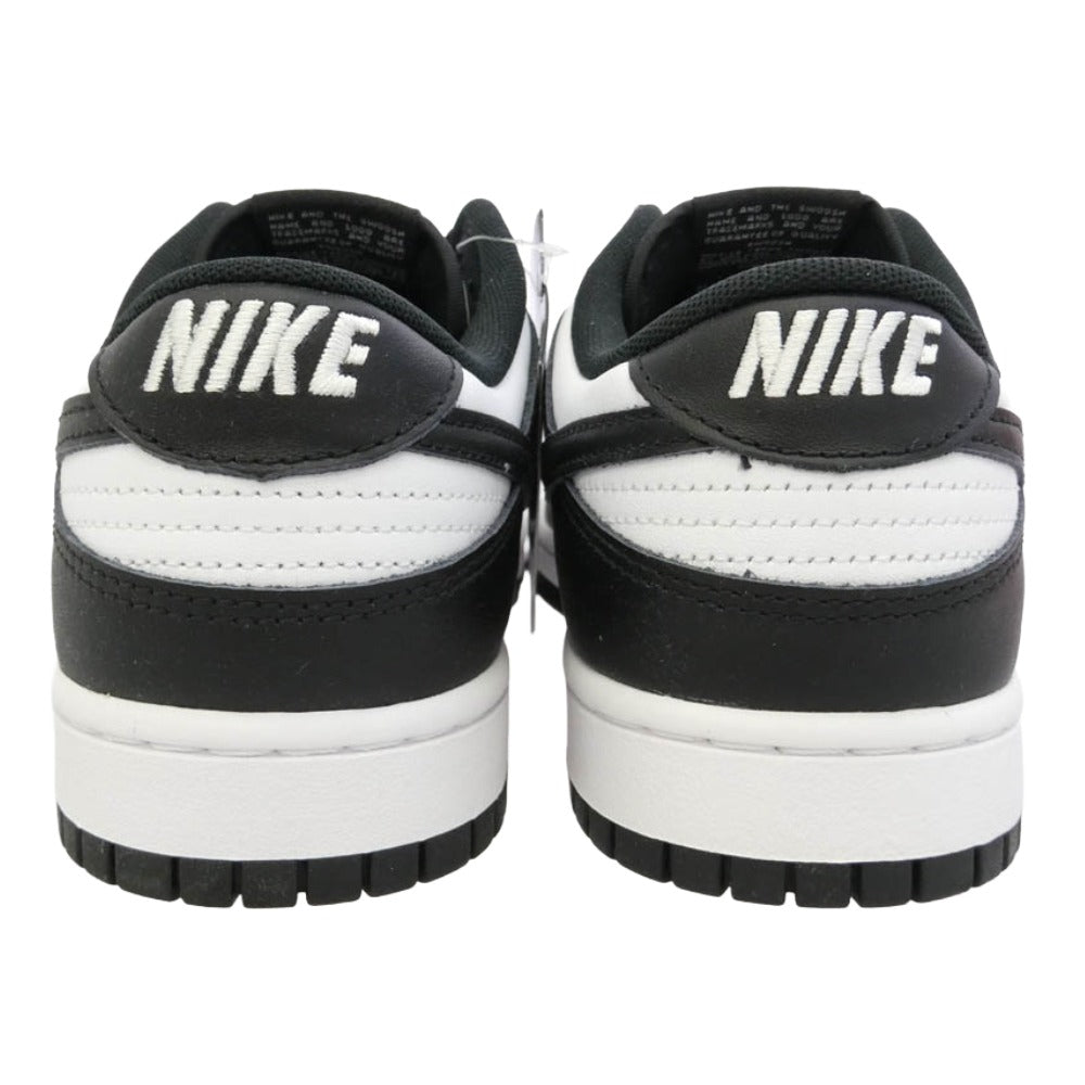 NIKE ナイキ DD1391-100 Dunk Low Retro Panda ダンク ロー レトロ パンダ スニーカー ホワイト系 ブラック系 28.5cm【新古品】【未使用】【中古】
