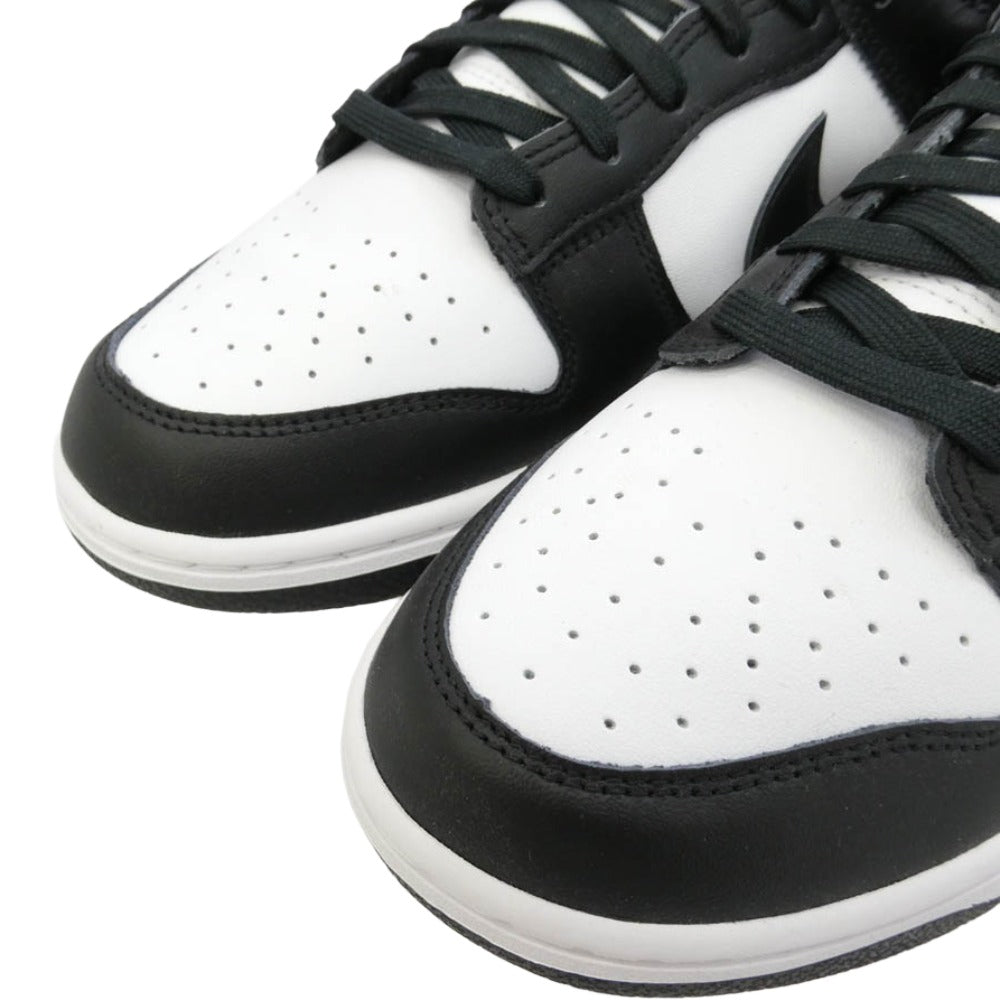 NIKE ナイキ DD1391-100 Dunk Low Retro Panda ダンク ロー レトロ パンダ スニーカー ホワイト系 ブラック系 28.5cm【新古品】【未使用】【中古】
