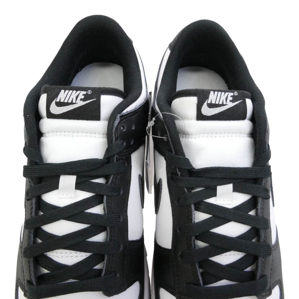 NIKE ナイキ DD1391-100 Dunk Low Retro Panda ダンク ロー レトロ パンダ スニーカー ホワイト系 ブラック系 28.5cm【新古品】【未使用】【中古】