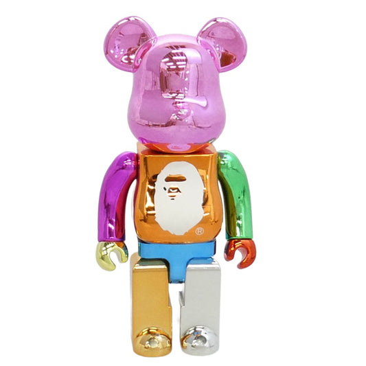 A BATHING APE アベイシングエイプ 25th ANNIV. MULTI COLOR BE@RBRICK 400％ ベアブリック マルチカラー系【中古】