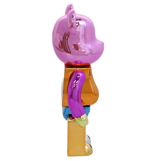 A BATHING APE アベイシングエイプ 25th ANNIV. MULTI COLOR BE@RBRICK 400％ ベアブリック マルチカラー系【中古】