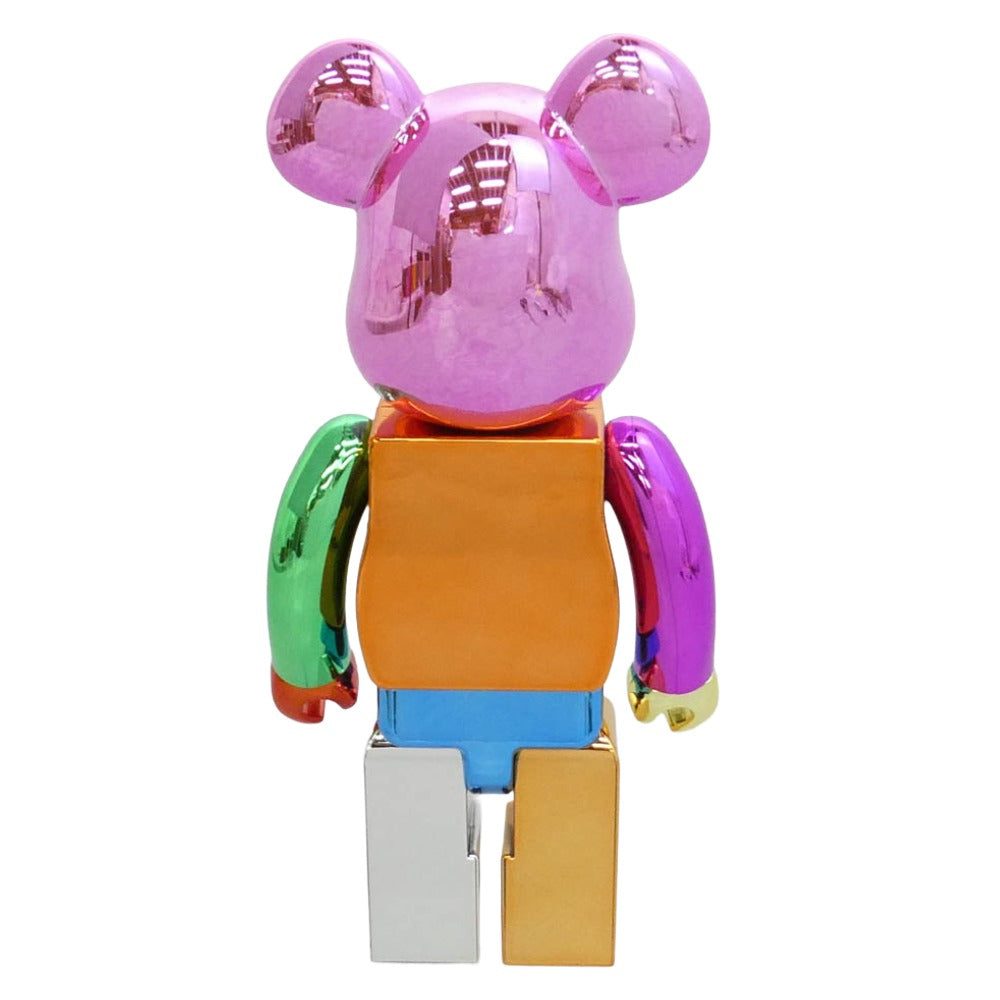 A BATHING APE アベイシングエイプ 25th ANNIV. MULTI COLOR BE@RBRICK 400％ ベアブリック マルチカラー系【中古】