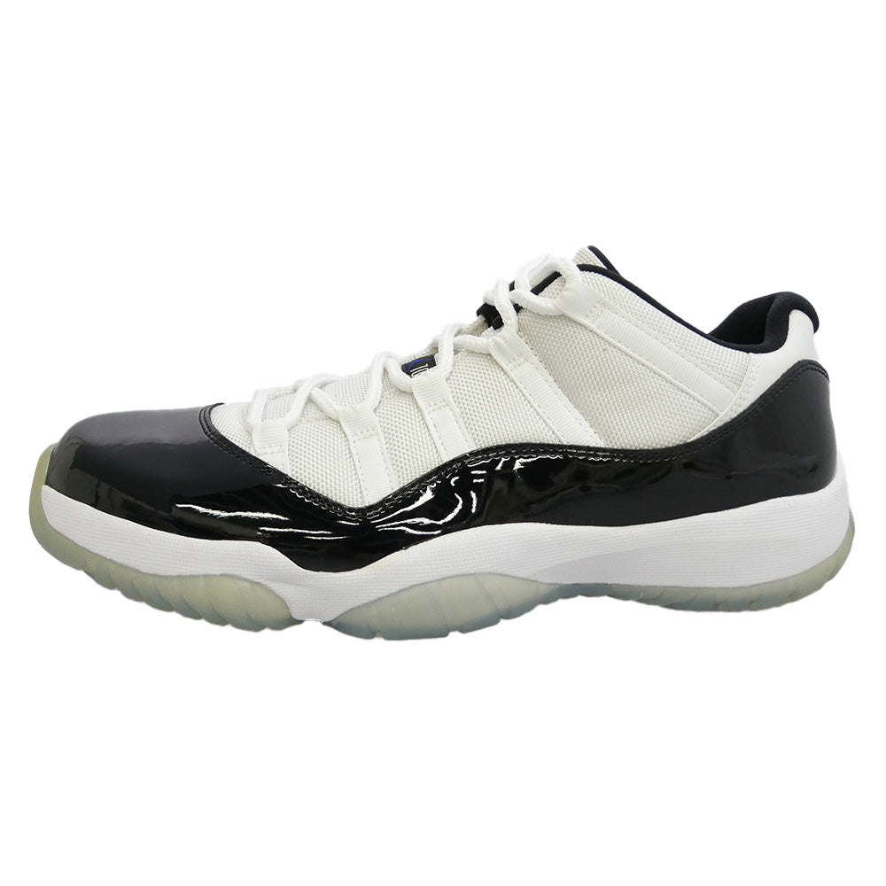 NIKE ナイキ 528895-153 【フェイクバスターズ鑑定済み】Air Jordan 11 Retro Low エアジョーダン11 レトロ ロー スニーカー ホワイト系 ブラック系 28.5cm【極上美品】【中古】