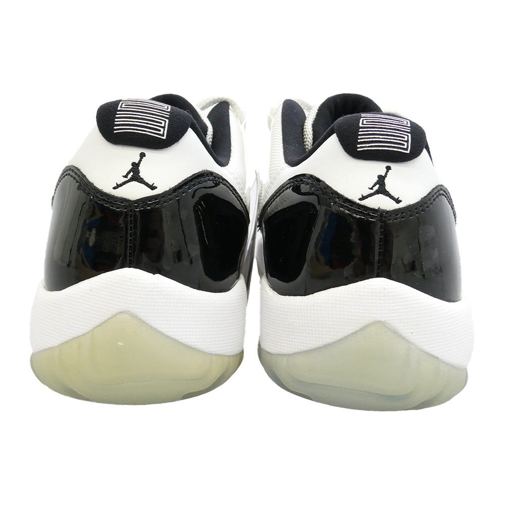 NIKE ナイキ 528895-153 【フェイクバスターズ鑑定済み】Air Jordan 11 Retro Low エアジョーダン11 レトロ ロー スニーカー ホワイト系 ブラック系 28.5cm【極上美品】【中古】