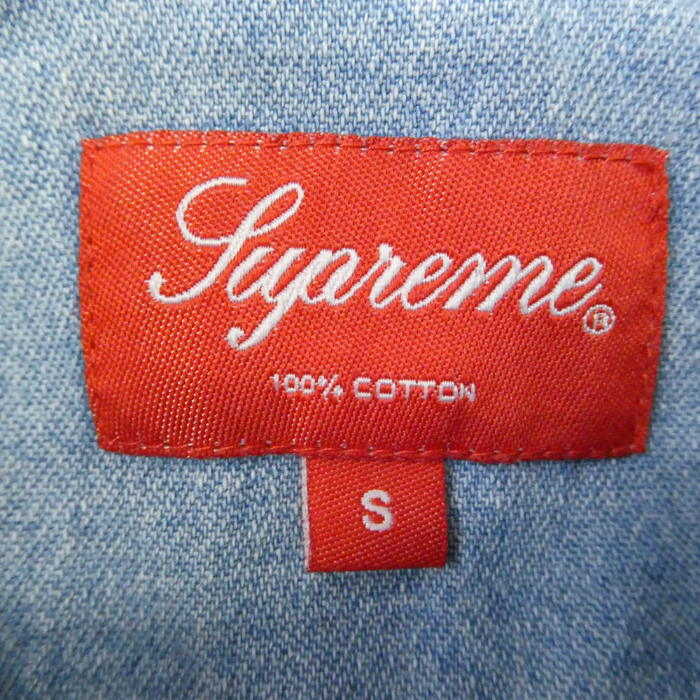 Supreme シュプリーム 20AW Classic Logo Denim Shirt クラシックロゴ