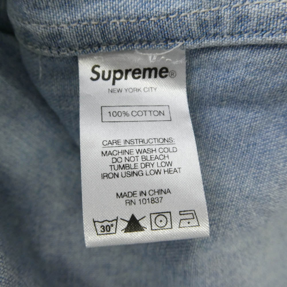 Supreme シュプリーム 20AW Classic Logo Denim Shirt クラシックロゴ