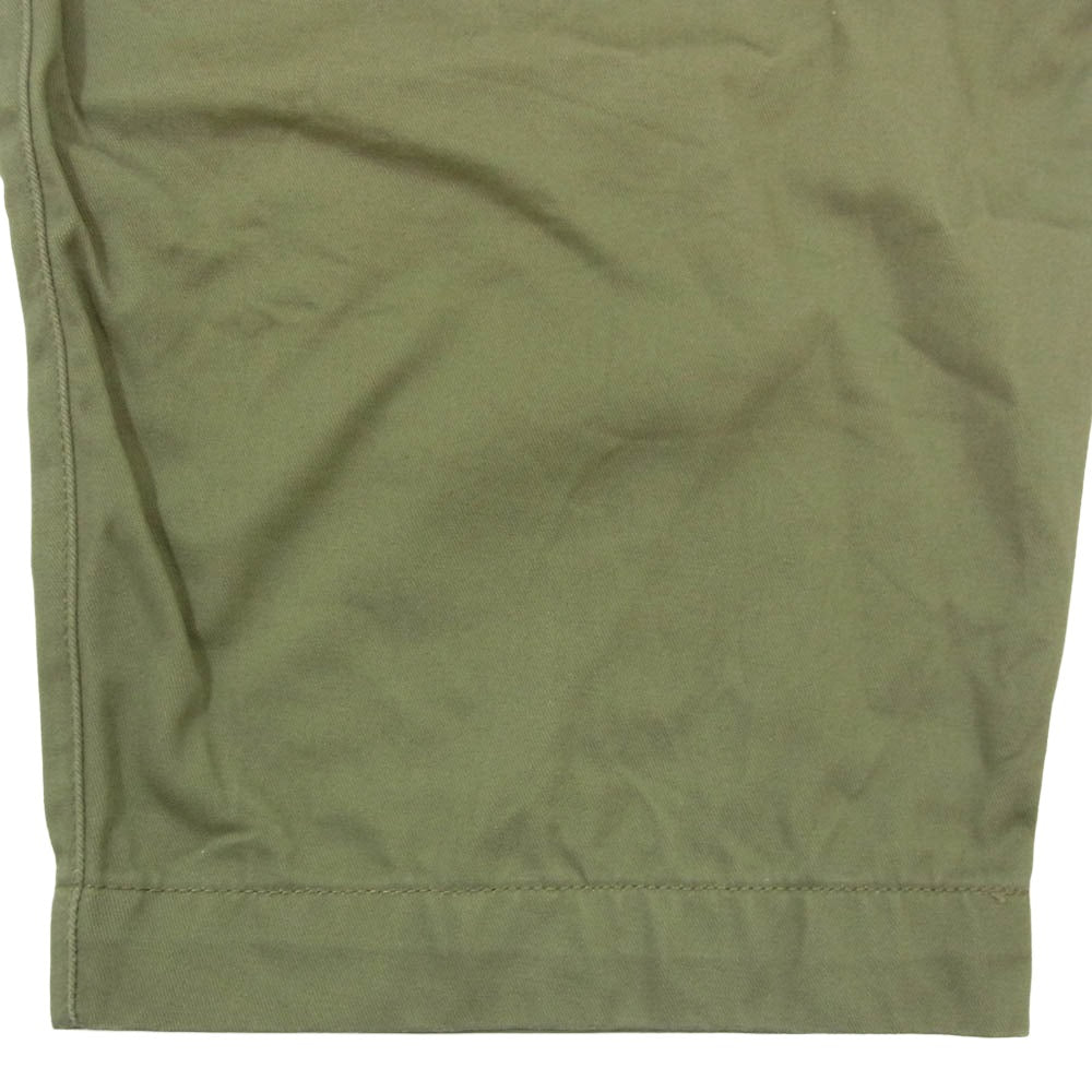 Traditional Weatherwear トラディショナルウェザーウェア G202CIFPT0201CV UNION SLACKS 301 ユニオン スラックス コットン パンツ カーキ系 L【中古】