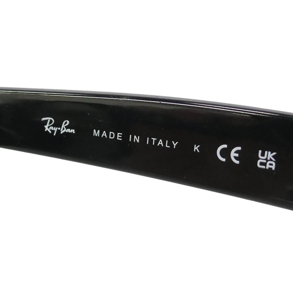 Ray-Ban レイバン RB2132F NEW WAYFARER CLASSIC ニュー ウェイファーラー クラシック 眼鏡 アイウェア ブラック系 55◻︎18 140【中古】