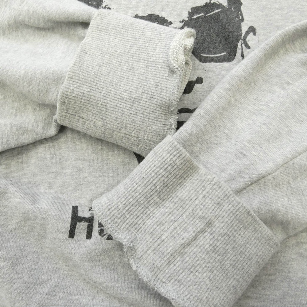 UNDERCOVER アンダーカバー 23SS UC1C4805-5 SWEAT FACE HUMANISM ヒューマニズム フェイスプリント クルーネック スウェット トレーナー グレー系 4【中古】