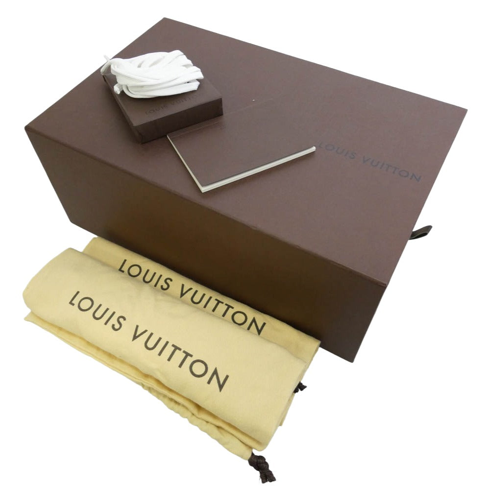 LOUIS VUITTON ルイ・ヴィトン MS0155 レザー切替 ロゴ ジャーマン