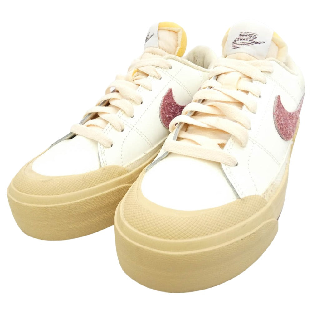 NIKE ナイキ DZ4766-133 COURT LEGACY LIFT コートレガシー リフト スニーカー ベージュ系 24cm【中古】