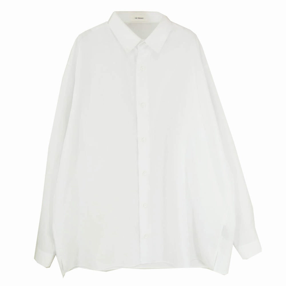 THE RERACS ザリラクス 25SS 25SS-REBL-458-J THE PERFECT SHIRT POLYESTER パーフェクト ポリエステル 長袖 シャツ ホワイト系 48【中古】