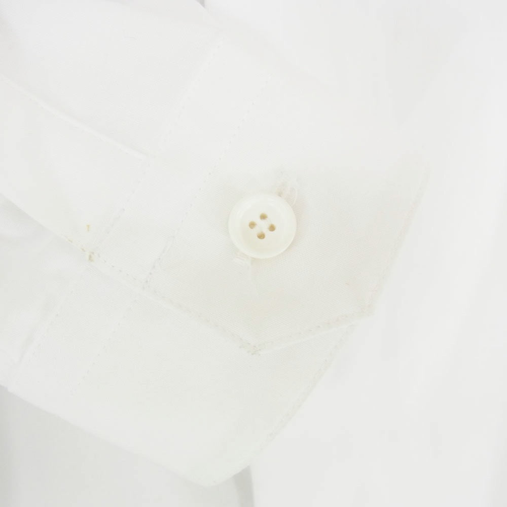 THE RERACS ザリラクス 25SS 25SS-REBL-458-J THE PERFECT SHIRT POLYESTER パーフェクト ポリエステル 長袖 シャツ ホワイト系 48【中古】