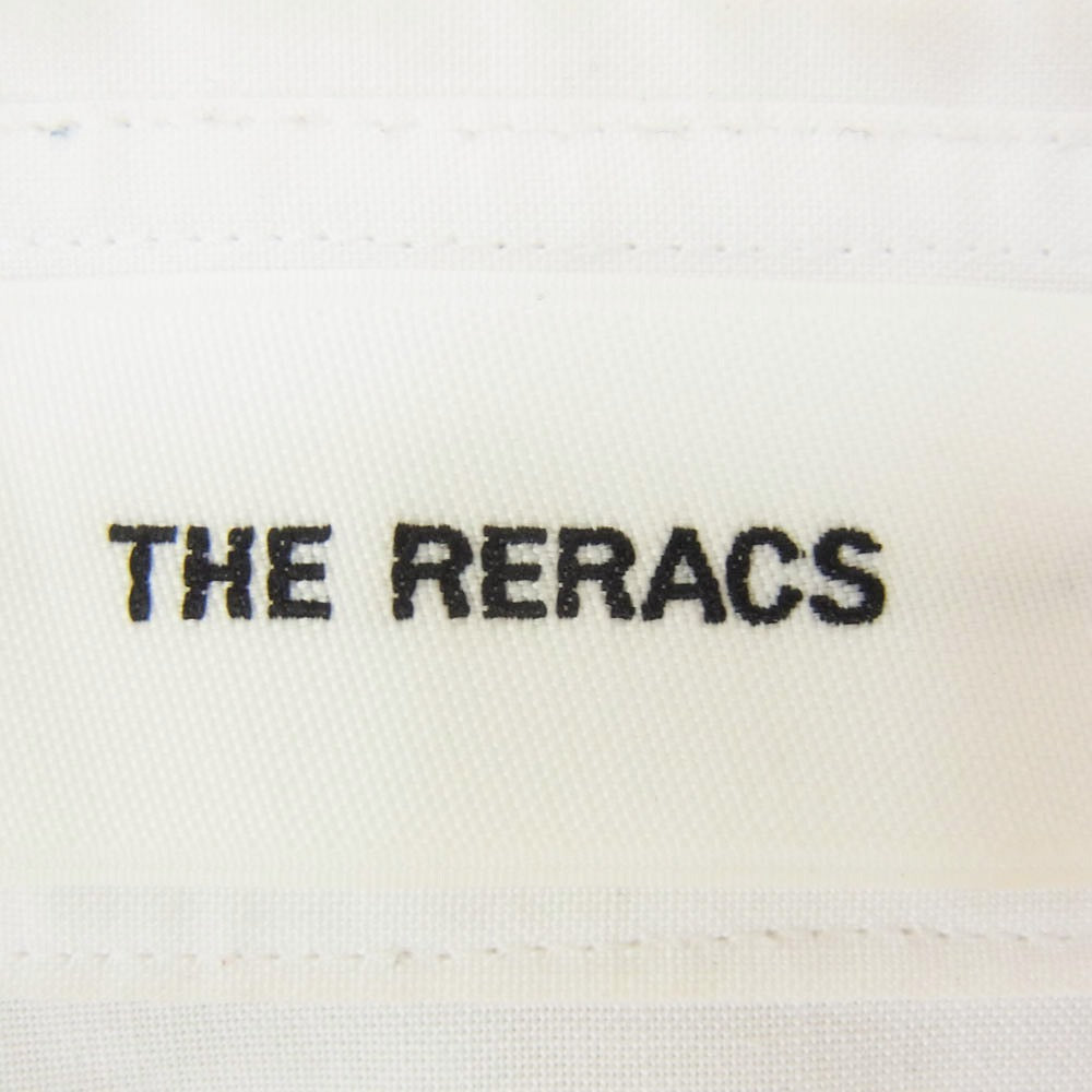THE RERACS ザリラクス 25SS 25SS-REBL-458-J THE PERFECT SHIRT POLYESTER パーフェクト ポリエステル 長袖 シャツ ホワイト系 48【中古】