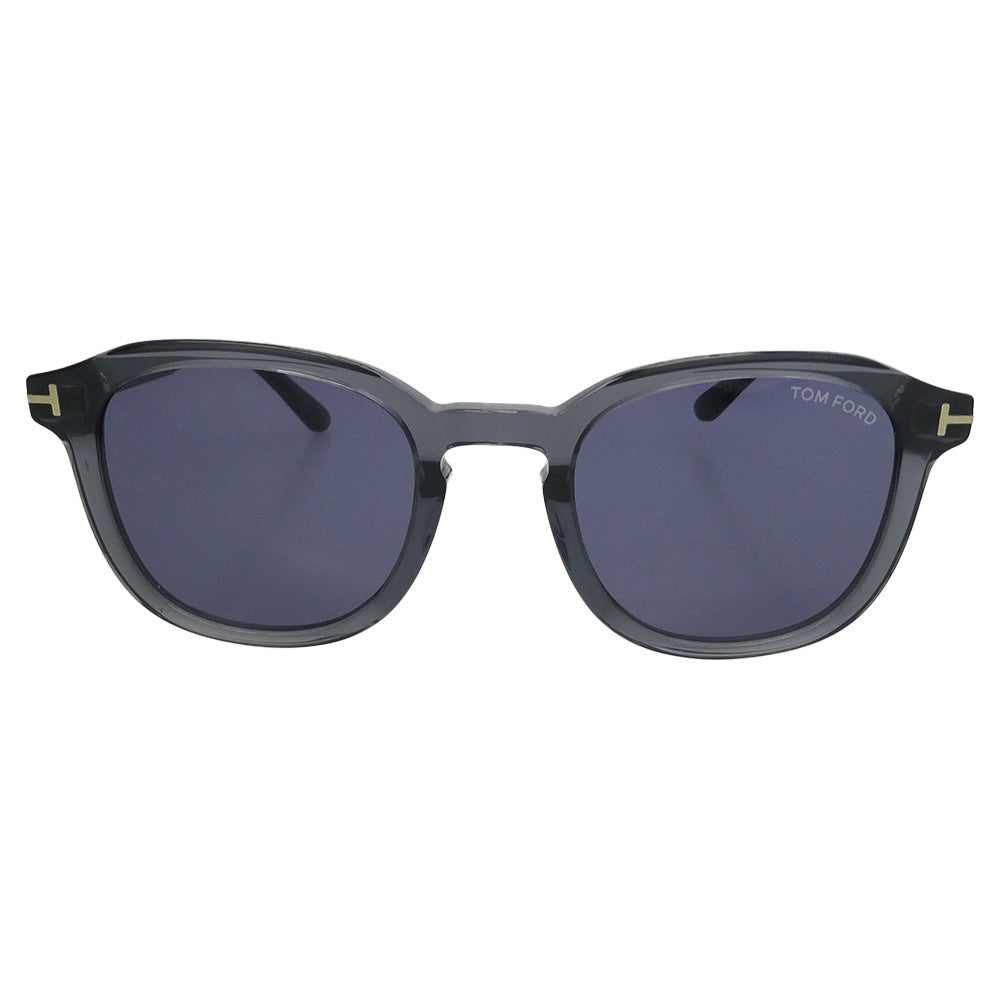 TOM FORD トムフォード TF975-K ウェリントン サングラス アイウェア グレー系 クリア系 52□23　145【中古】