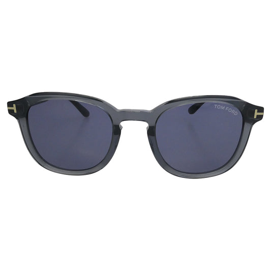 TOM FORD トムフォード TF975-K ウェリントン サングラス アイウェア グレー系 クリア系 52□23　145【中古】