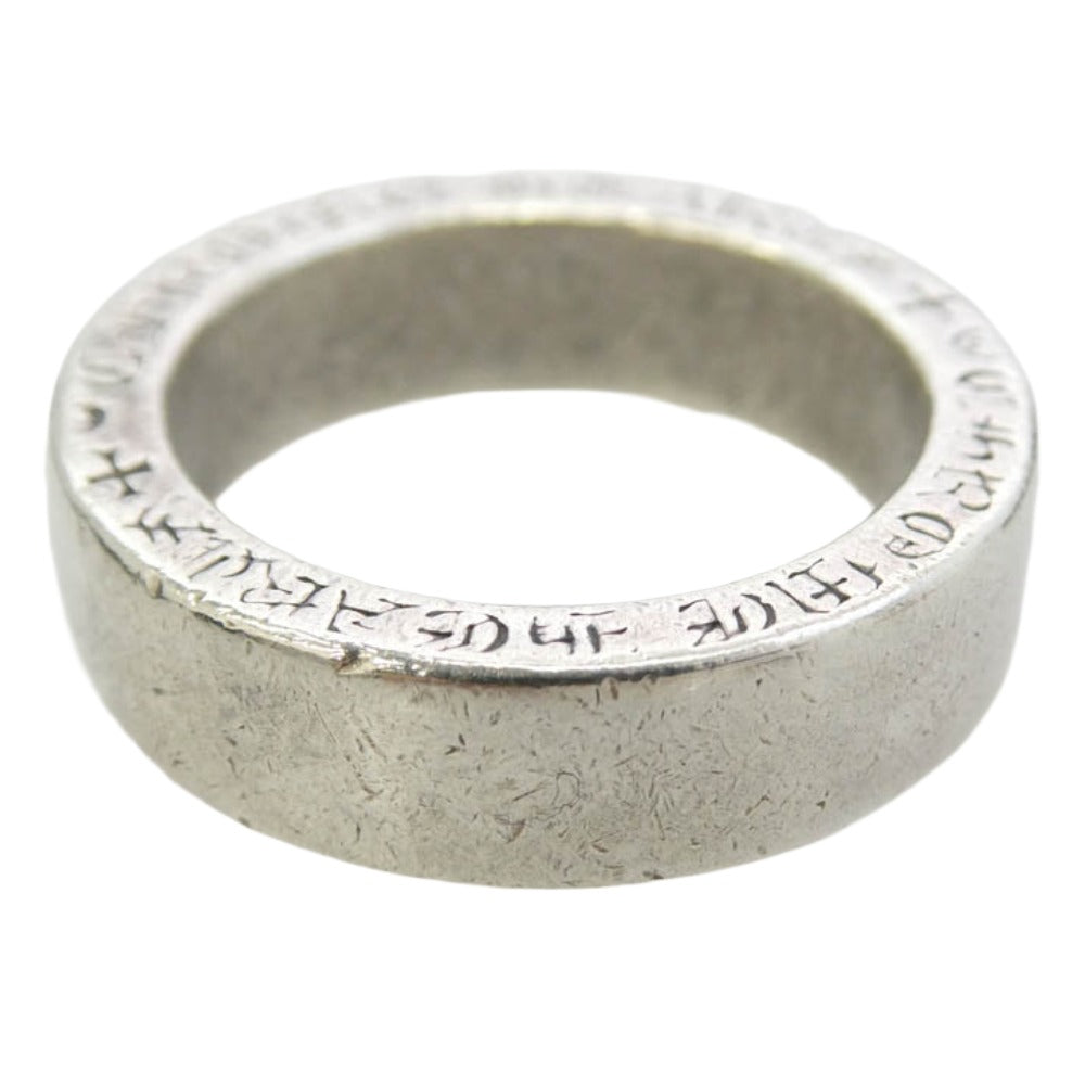 CHROME HEARTS クロムハーツ（原本無） 6mm SPACER PLN 6mmスペーサーリング プレーン アフターダイヤ シルバー系 13号【中古】