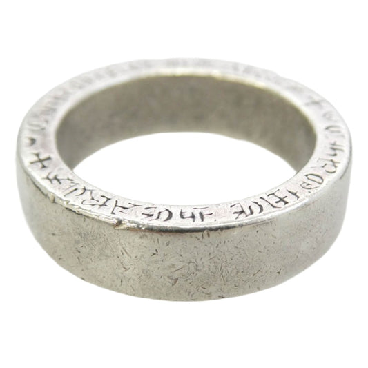 CHROME HEARTS クロムハーツ（原本無） 6mm SPACER PLN 6mmスペーサーリング プレーン アフターダイヤ シルバー系 13号【中古】