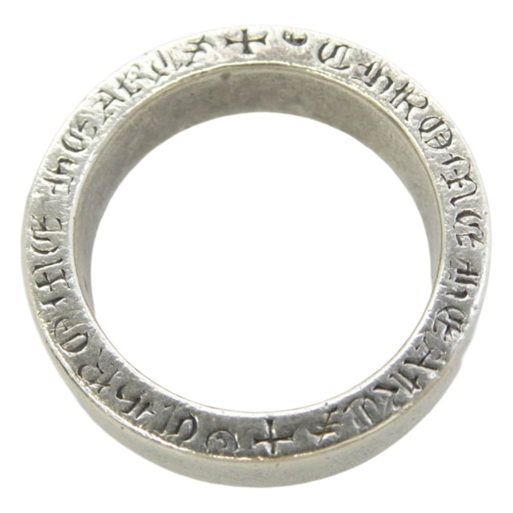 CHROME HEARTS クロムハーツ（原本無） 6mm SPACER PLN 6mmスペーサーリング プレーン アフターダイヤ シルバー系 13号【中古】