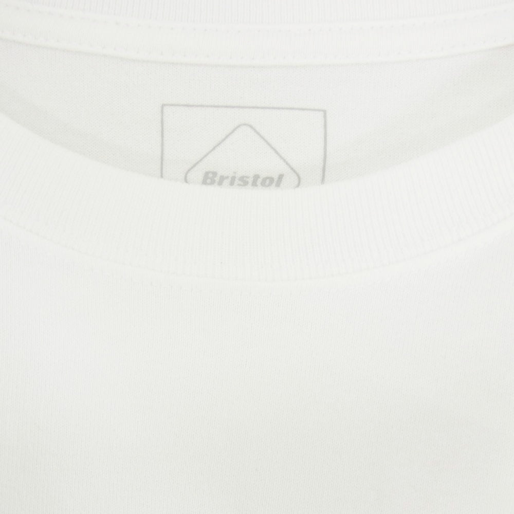 F.C.R.B. エフシーアールビー 20AW FCRB-202074 BOX LOGO TEE ボックスロゴ Tシャツ 半袖カットソー ホワイト系 XL【美品】【中古】