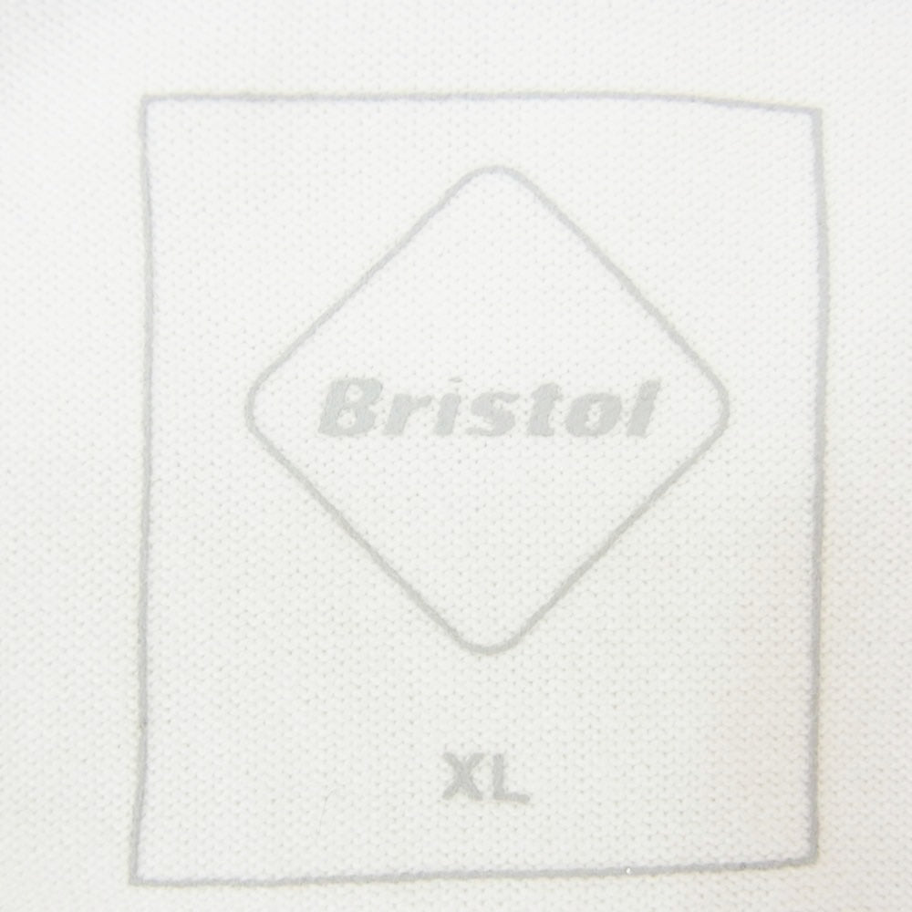 F.C.R.B. エフシーアールビー 20AW FCRB-202074 BOX LOGO TEE ボックスロゴ Tシャツ 半袖カットソー ホワイト系 XL【美品】【中古】