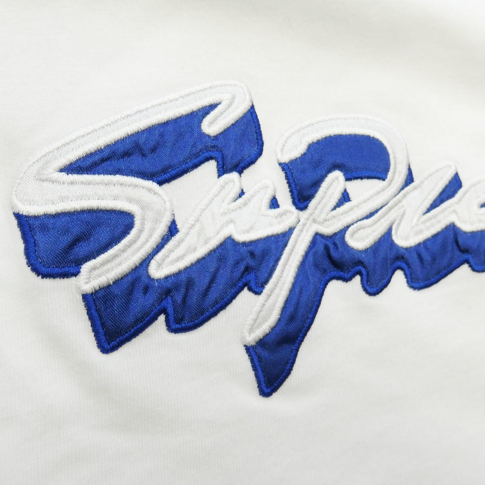 Supreme シュプリーム 22AW Shadow Script S/S Top シャドウスクリプト Tシャツ 半袖カットソー ホワイト系 M【中古】