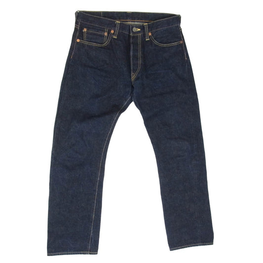 ジョーマッコイ 906S ボタンフライ セルビッジ ストレートデニムパンツ インディゴブルー系 31【中古】