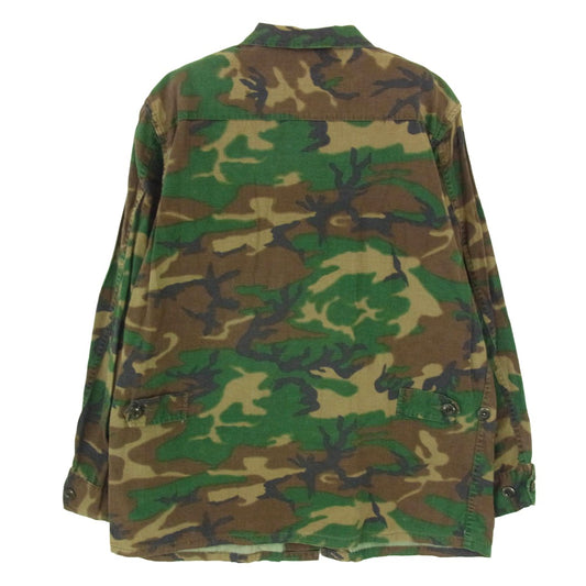 TENDERLOIN テンダーロイン 16AW T-ARMY JKT JF ウッドランド カモ柄 アーミー ミリタリー ファティーグ ジャケット カーキ系 S【中古】