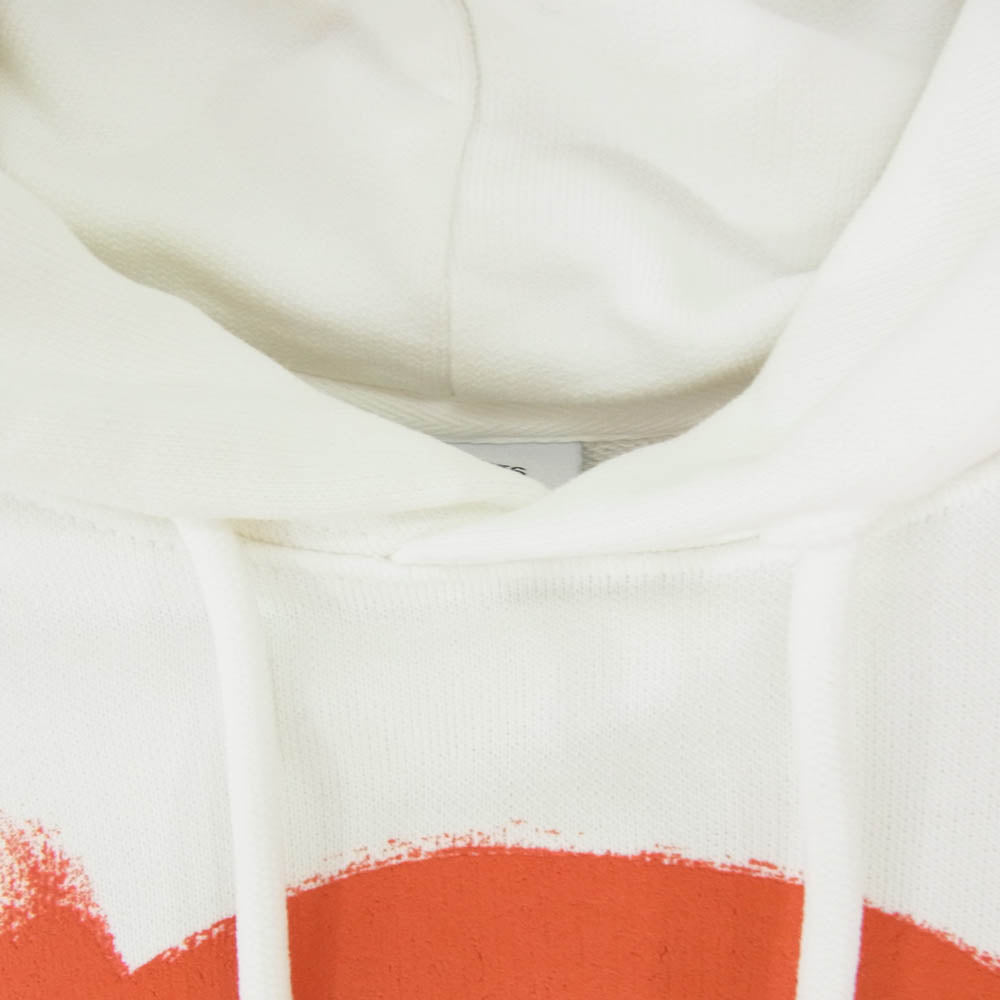 VETEMENTS ヴェトモン 21SS UE51TR650W Anarchy Hoodie アナーキーロゴ プルオーバーパーカー フーディ ホワイト系 XS【中古】