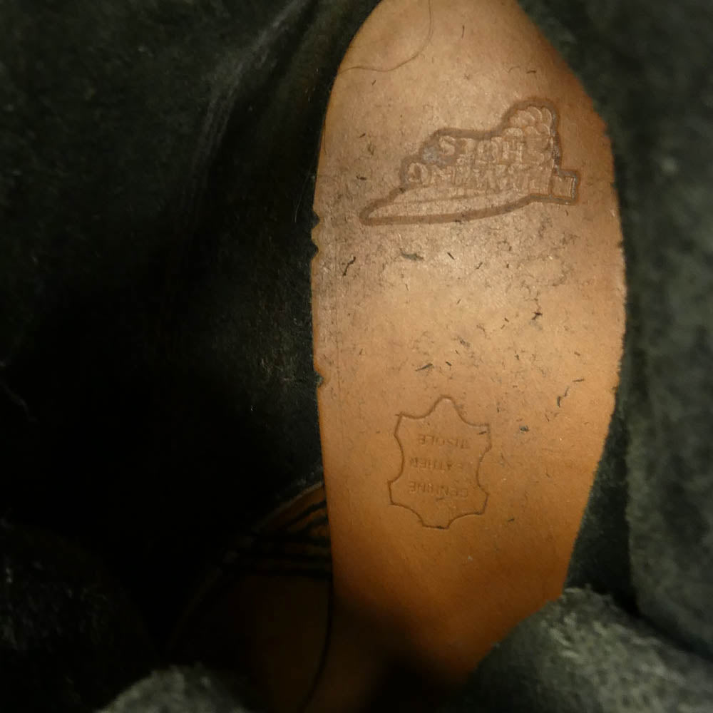RED WING レッドウィング 8210 USA製 14年製 LOGGER BOOTS ロガーブーツ スチールトゥ レザー レースアップ ブーツ ブラック系 26cm【美品】【中古】