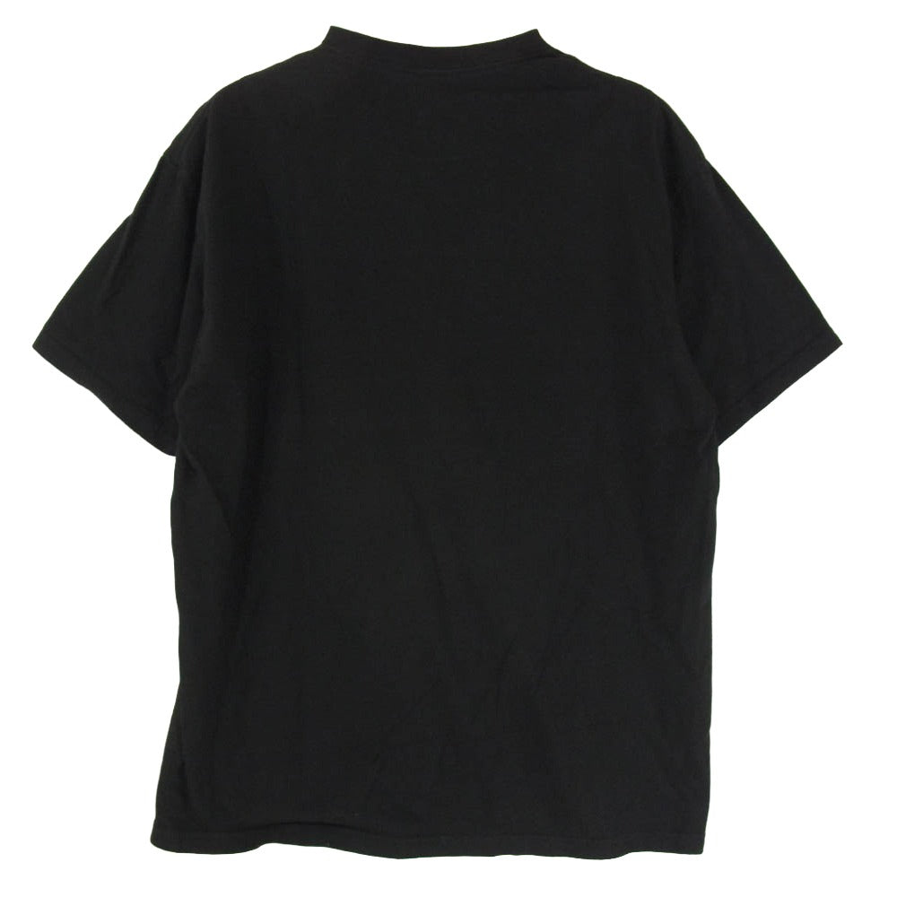 Y's Yohji Yamamoto ワイズ ヨウジヤマモト 25aw ML-T74-991 × MASSES COTTON SINGLE PRINT ROUND NECK SHORT SLEEVE T 半袖Tシャツ ショートスリーブカットソー ブラック系 L【中古】