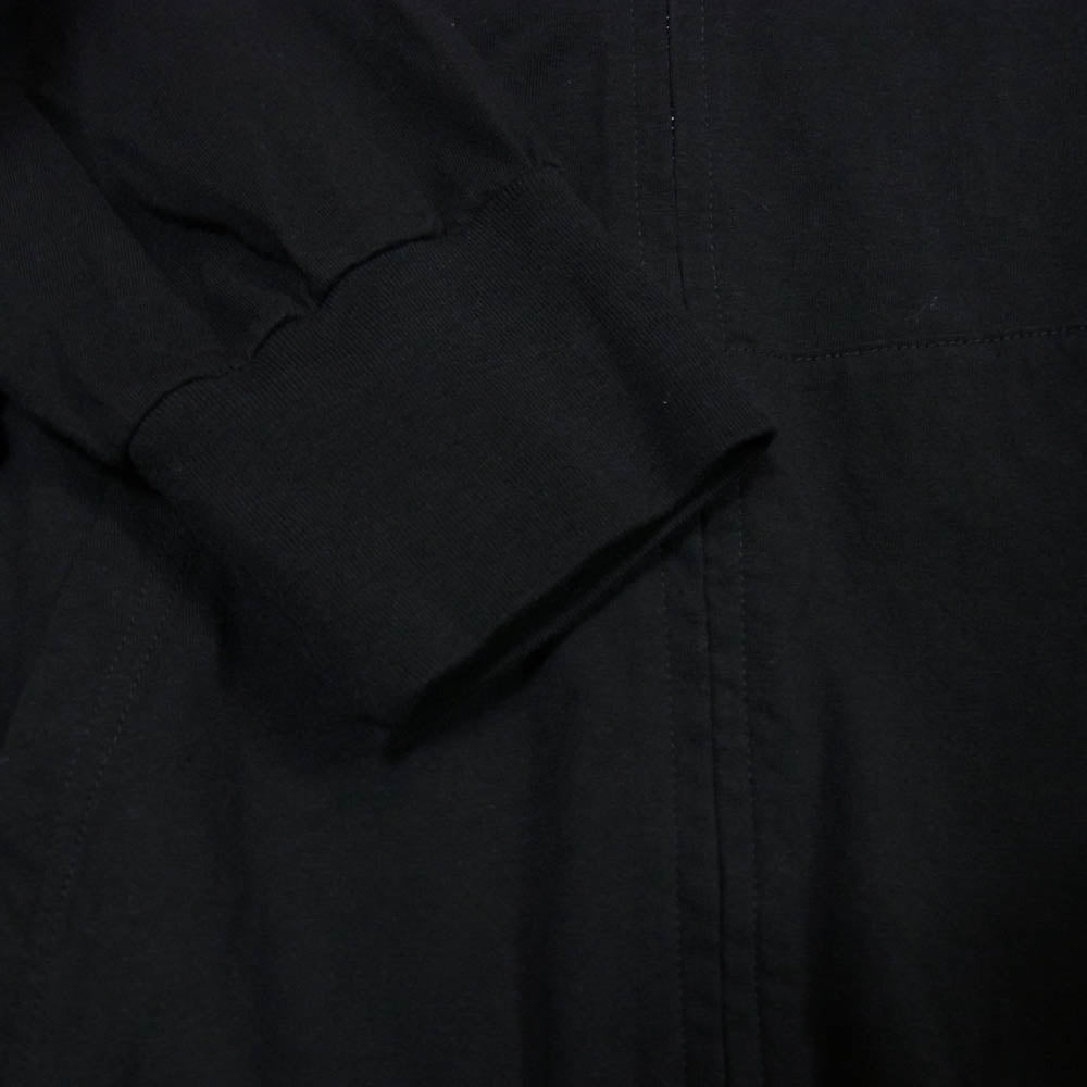 COMOLI コモリ 26SS D01-05039 JERSEY ZIP PARKA ジャージ ジップ パーカー ブラック系 3【美品】【中古】