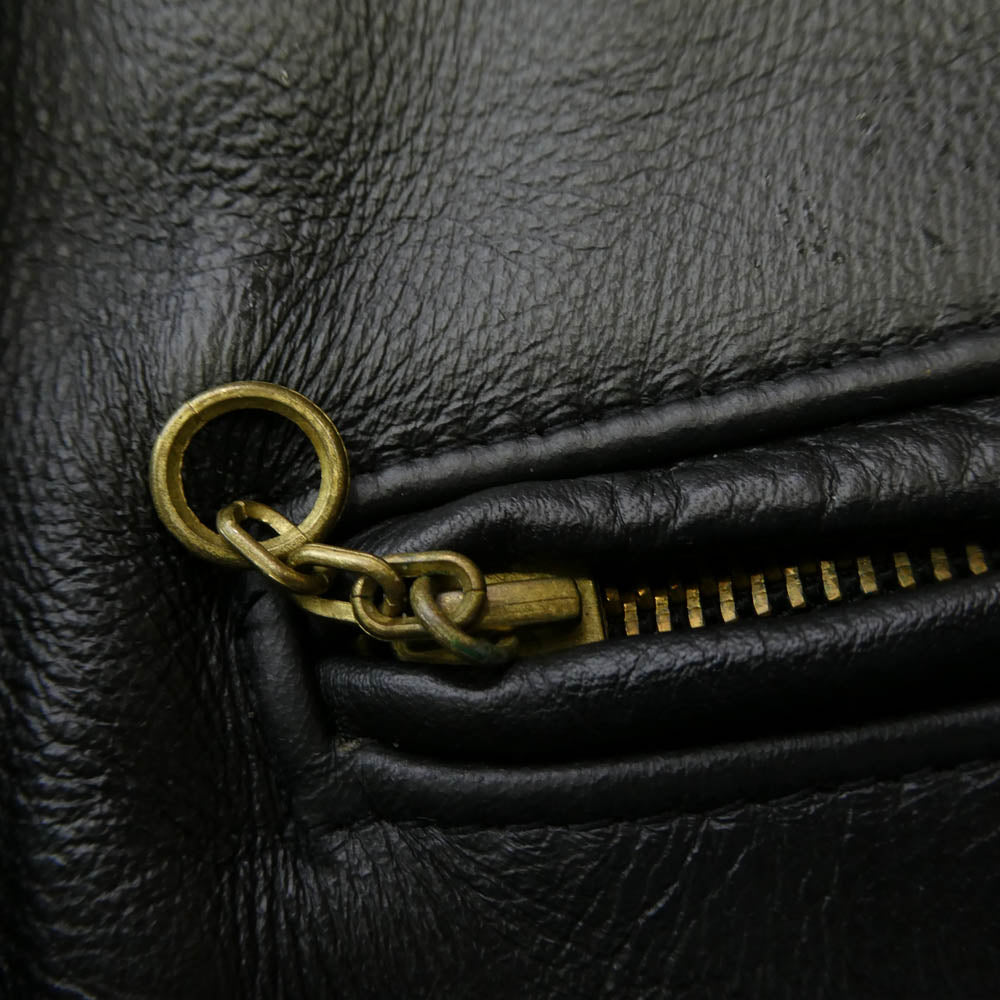 schott ショット 680 着脱式ボアライナー シングルライダース レザー