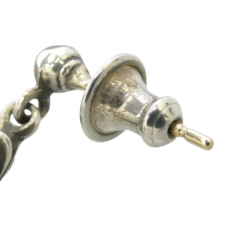 CHROME HEARTS クロムハーツ（原本無） TINY E CH PLS 3 タイニーE CHプラス 3ドロップ ピアス シルバー系【中古】