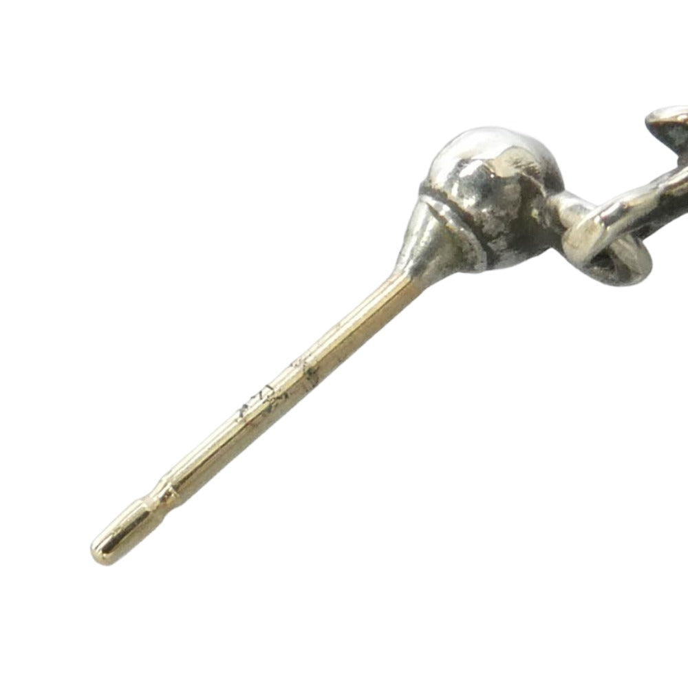 CHROME HEARTS クロムハーツ（原本無） TINY E CH PLS 3 タイニーE CHプラス 3ドロップ ピアス シルバー系【中古】