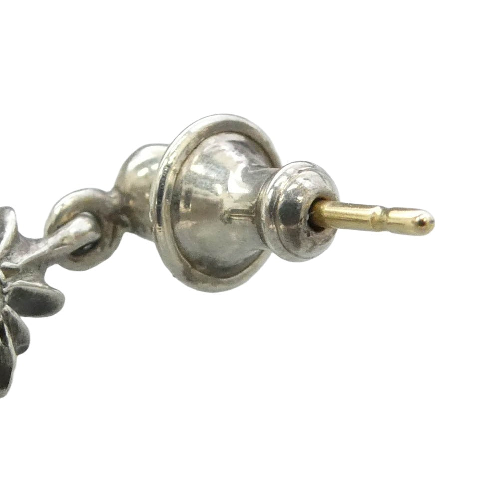 CHROME HEARTS クロムハーツ（原本無） TNY E CH PLS DIA タイニーE CHプラス ドロップ ピアス 1ダイヤ シルバー系【中古】