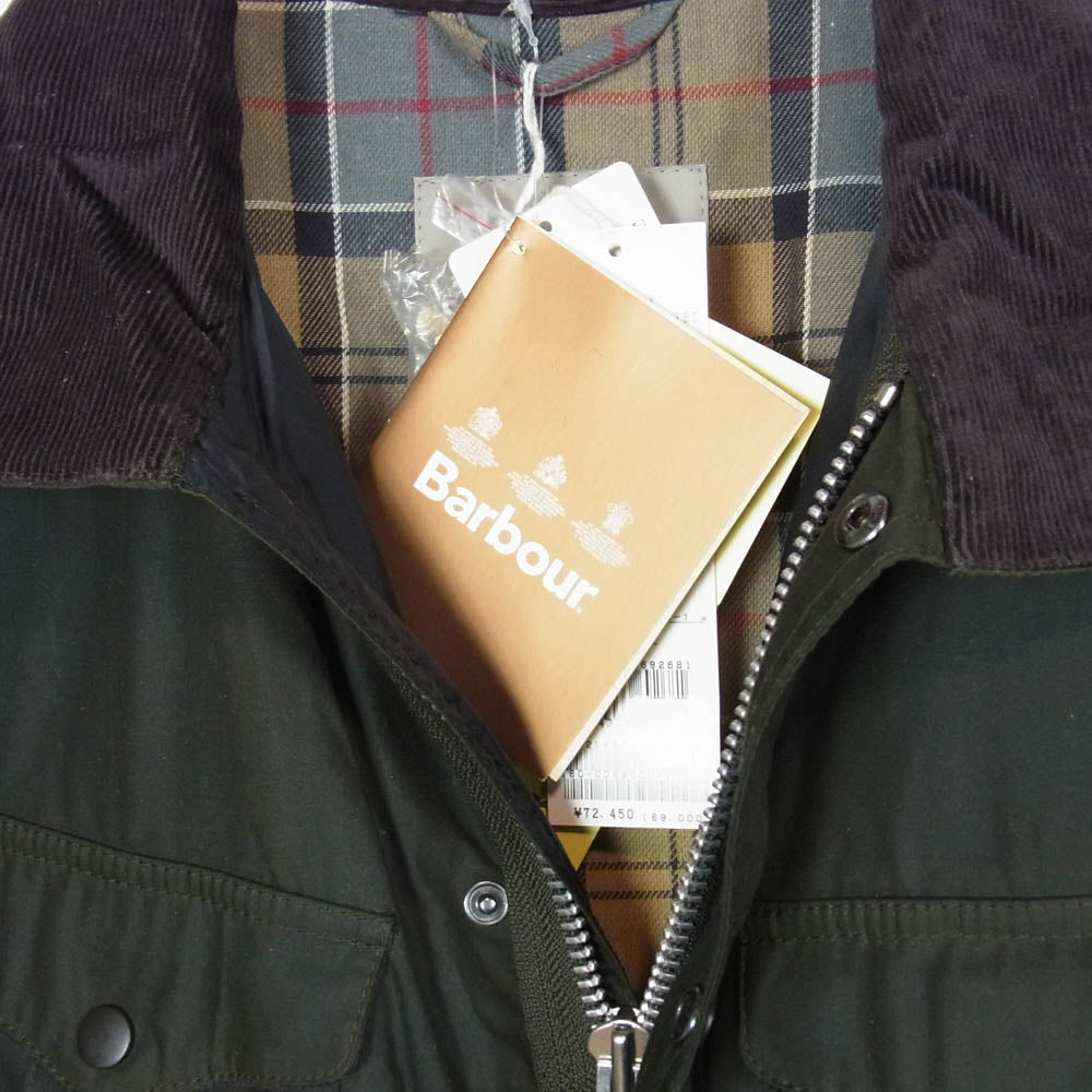 Barbour バブアー MARGARET HOWELL マーガレットハウエル 579-225301 ×MARGARET HOWELL MH HARDWICK ハードウィック オイルドジャケット ブラック系 L【中古】