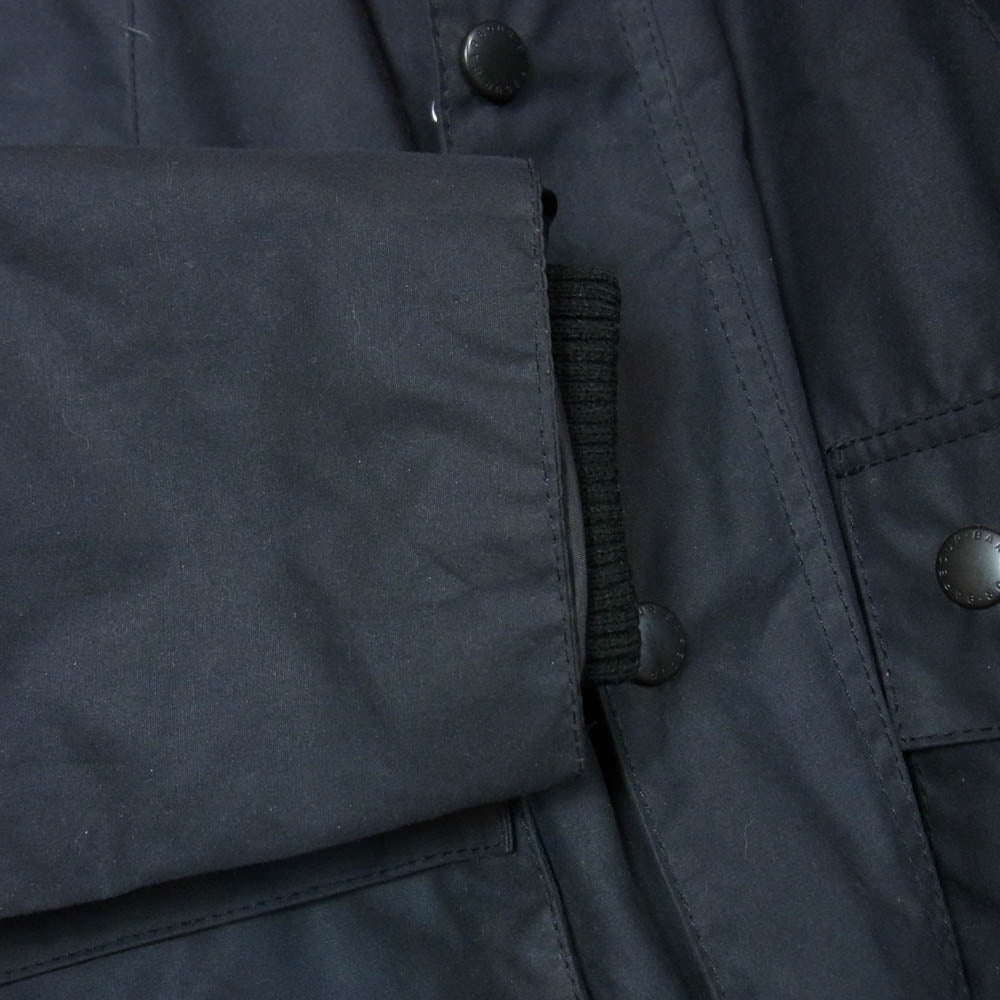 Barbour バブアー MWX0318 BEDALE SL ビデイル スリムフィット オイルドジャケット ブラック系 38【中古】