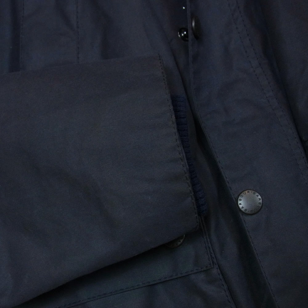 Barbour バブアー 12AW MWX0318 BEDALE SL ビデイル スリムフィット オイルドジャケット ネイビー系 40【中古】