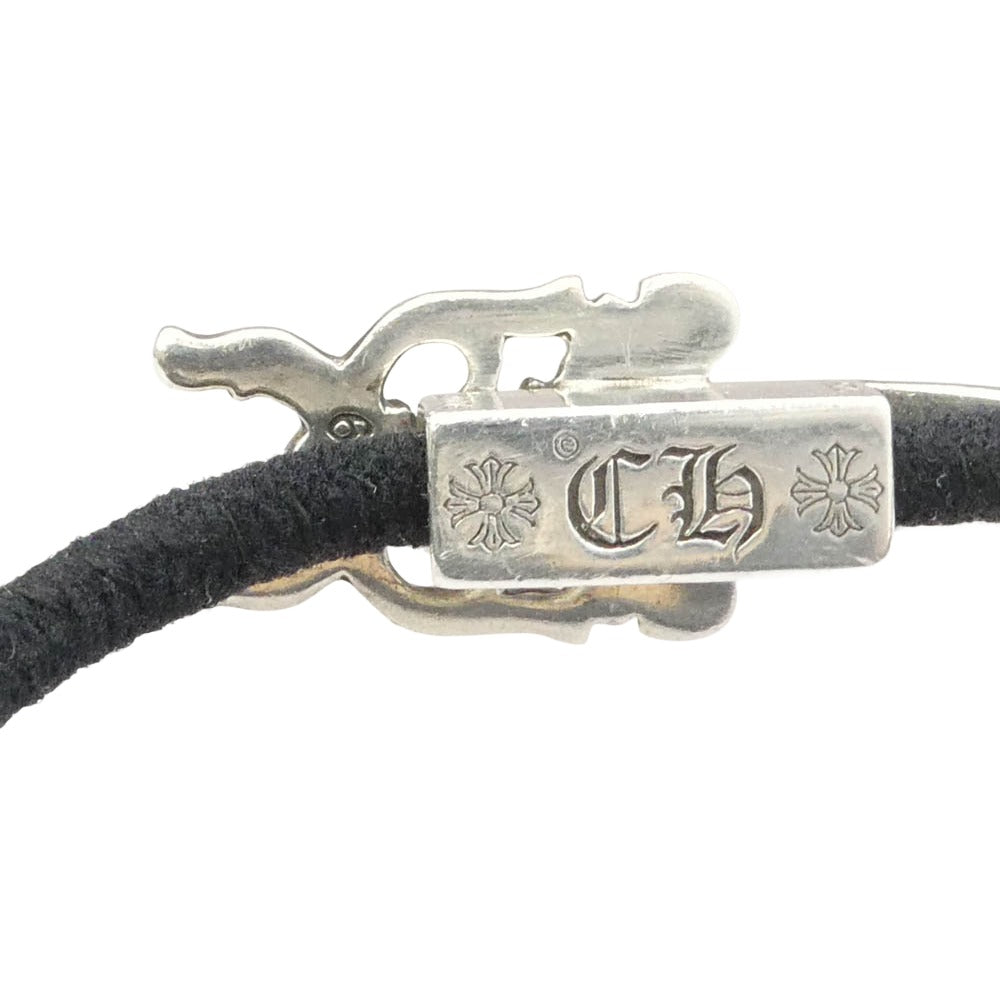 CHROME HEARTS クロムハーツ（原本有） HAIRBAND ダガー ボタン ヘアゴム シルバー系【中古】