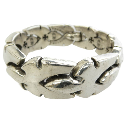CHROME HEARTS クロムハーツ（原本無） FLERKNEE LINK LG ラージ フレアニー リンク ブレスレット 9LINK 9リンク シルバー系【中古】