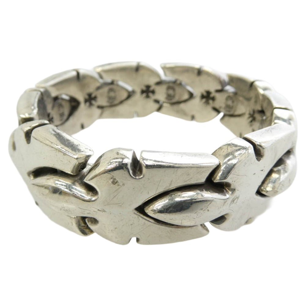 CHROME HEARTS クロムハーツ（原本無） FLERKNEE LINK LG ラージ フレアニー リンク ブレスレット 9LINK 9リンク シルバー系【中古】