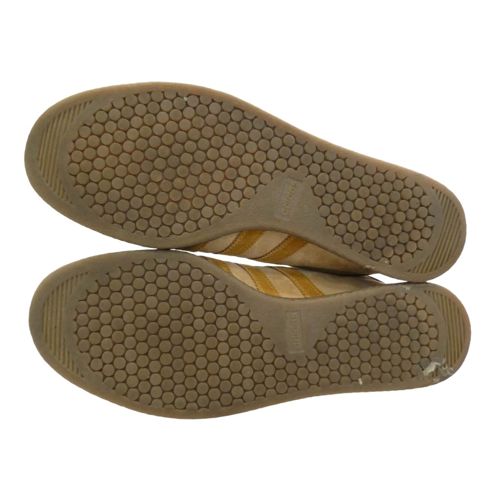 adidas アディダス GY7396 ORIGINALS TOBACCO タバコ スウェード ローカット スニーカー ライトブラウン系 27cm【中古】