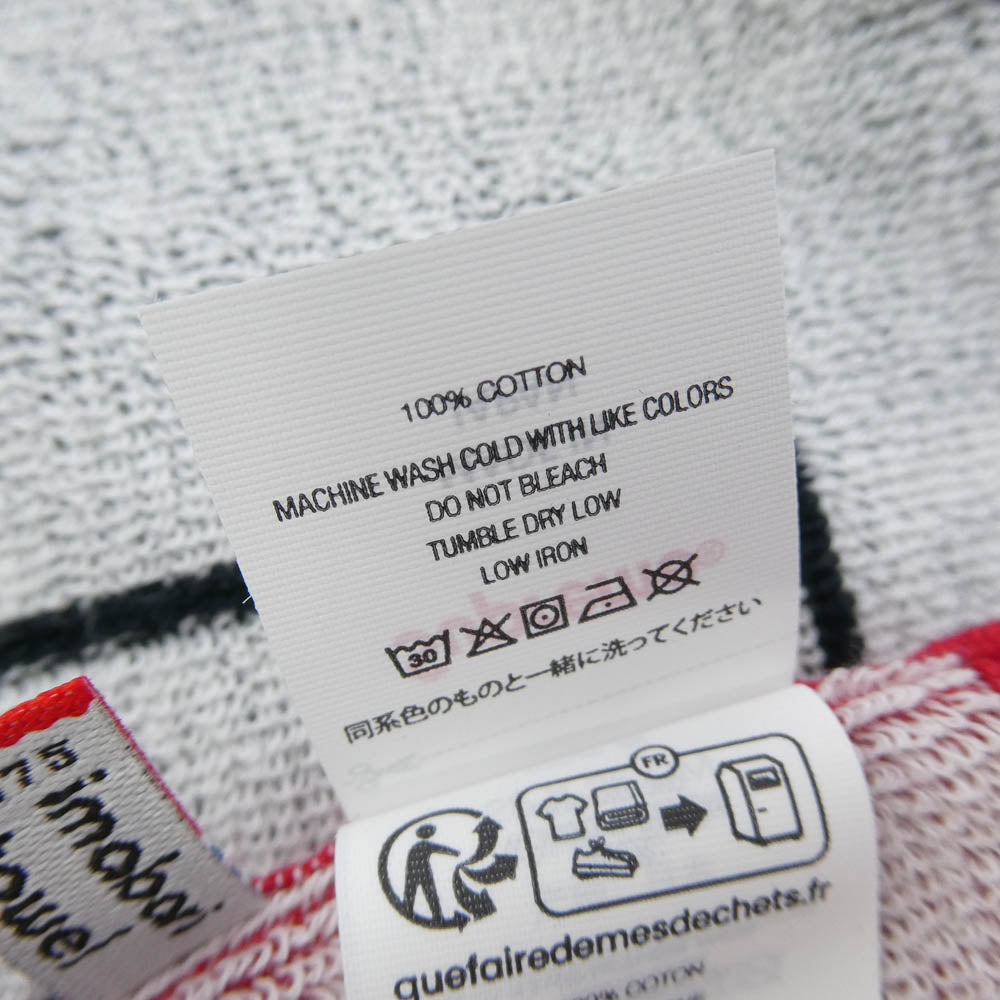 Supreme シュプリーム 23SS Imabari Pocket Folding Towels ポケット 今治タオル 2枚セット ブラック系 レッド系 25×25cm【極上美品】【中古】
